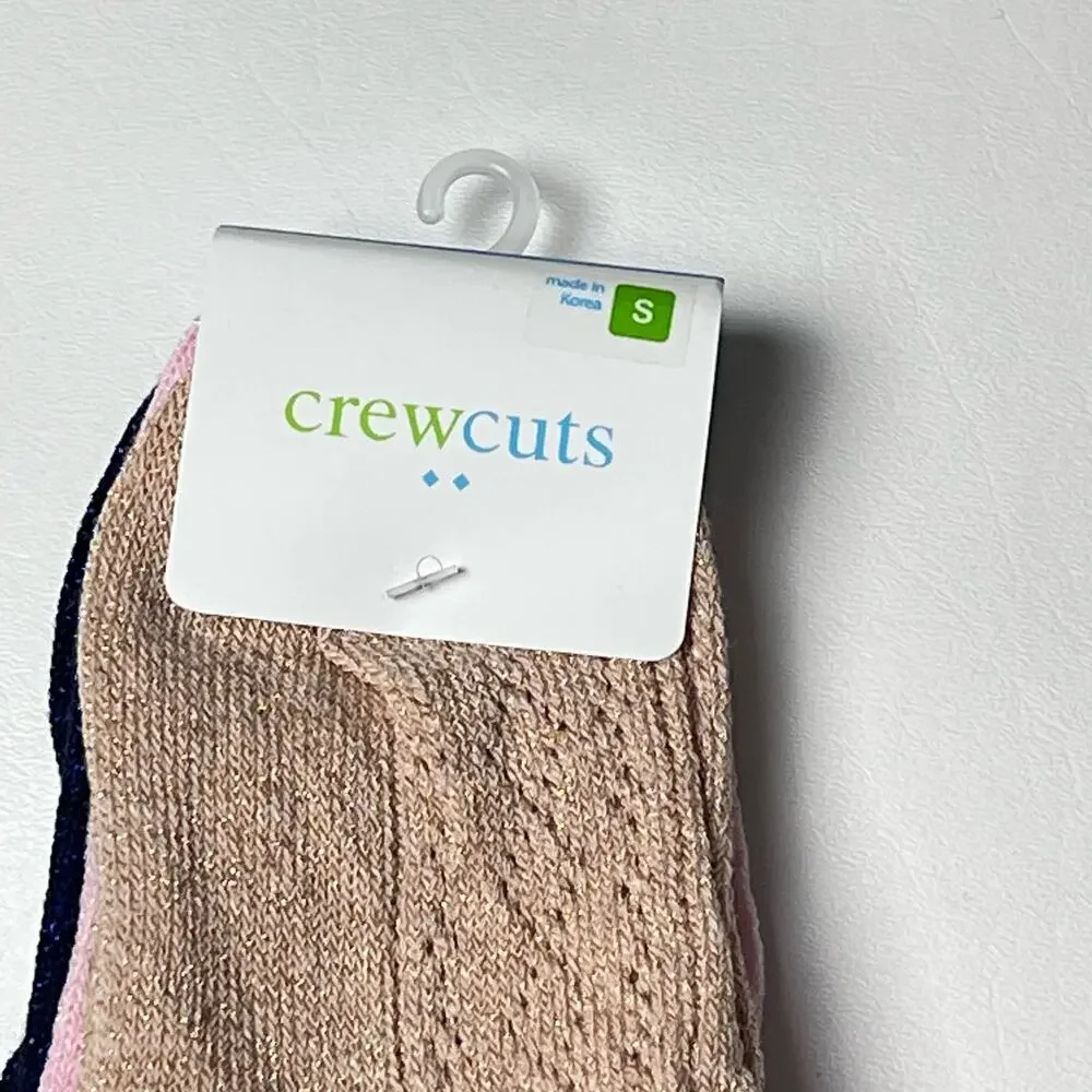 Crewcuts Girl’s Multi-pack Socks  Sz S NWT